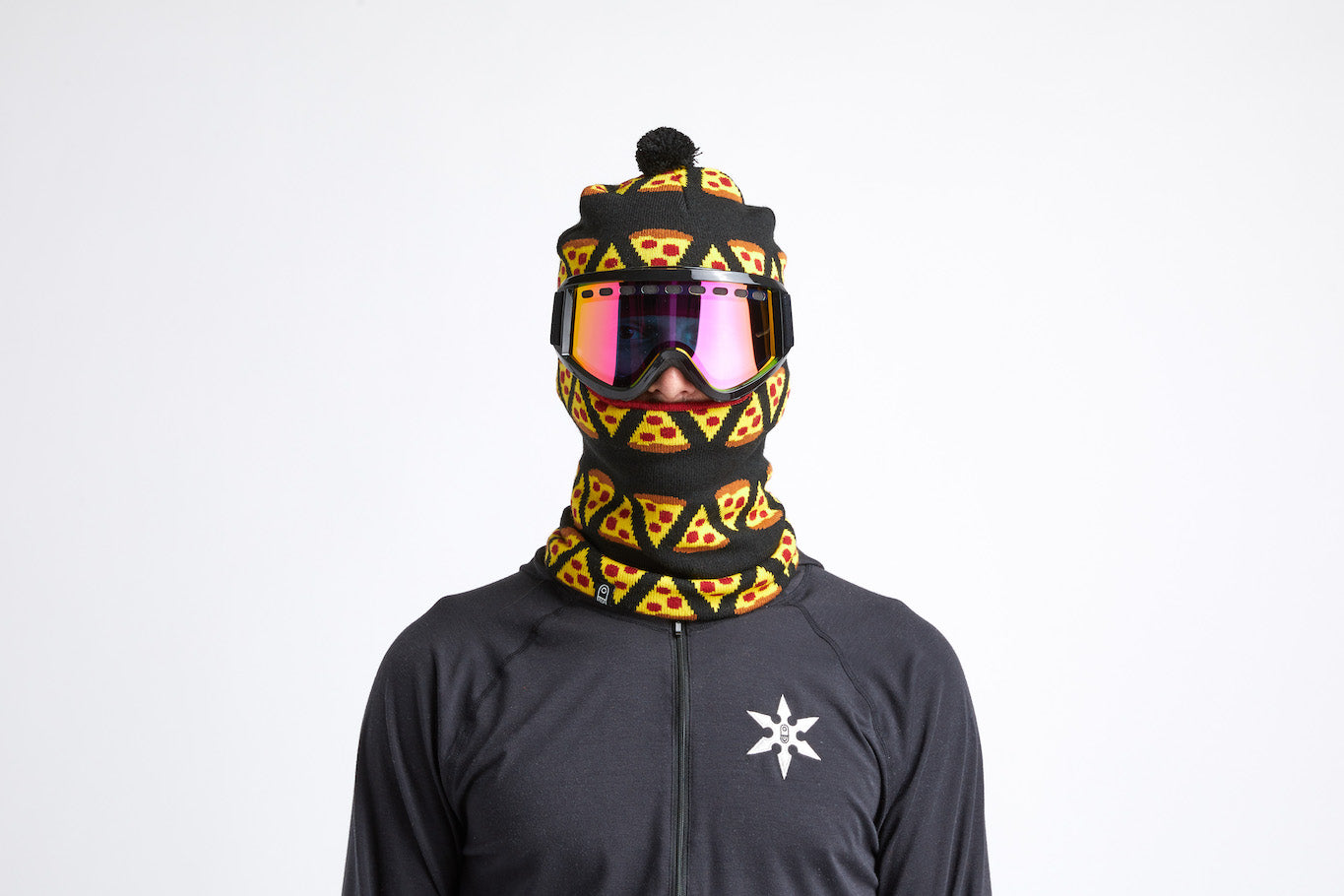 Snowboard goggle product photo