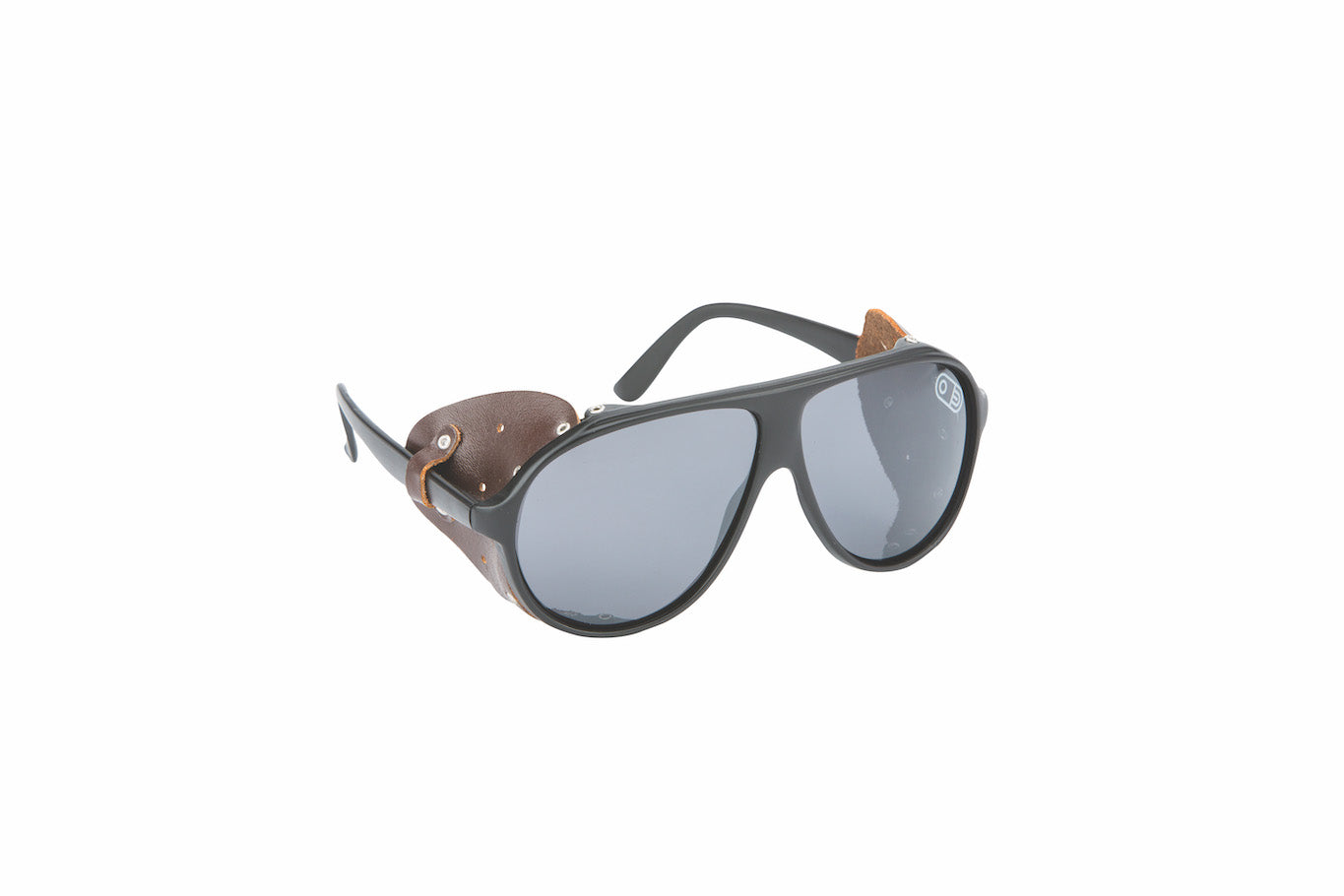 Brown snowboard polarized sunglasses.