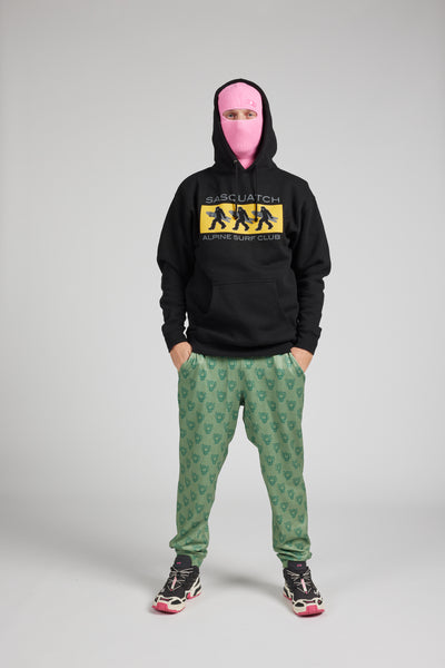 Airblaster エアブラスター　L Sasquatch SASQUATCH_HOODIE_BLACK_HERO_25